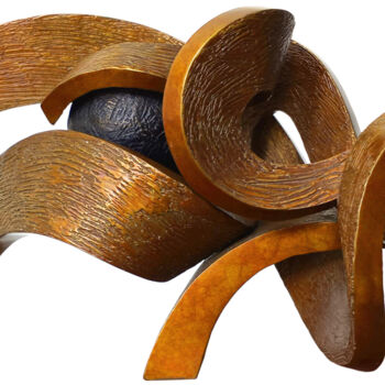 Sculpture intitulée "Fullness III (Pléni…" par Vincent Champion-Ercoli, Œuvre d'art originale, Bronze