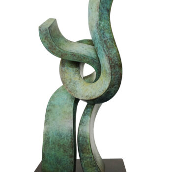 Sculpture titled "Axoliz I" by Vincent Champion-Ercoli, Original Artwork, Bronze