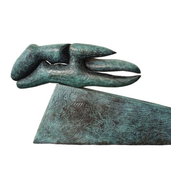 Sculpture titled "La Pince I" by Vincent Champion-Ercoli, Original Artwork, Bronze