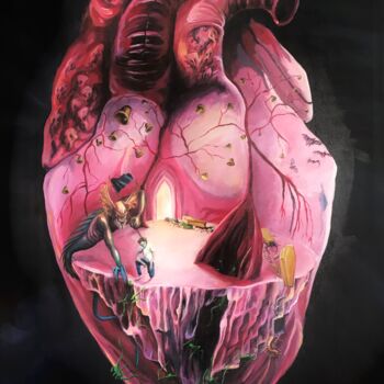 绘画 标题为“spleen Baudelaire” 由Vincent Hénault, 原创艺术品, 丙烯