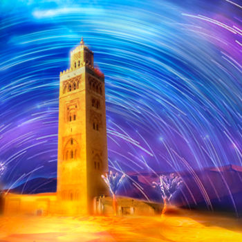 Digital Arts titled "Marrakech" by Vincent Marguerit, Original Artwork