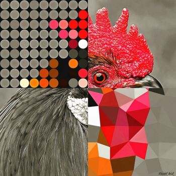 Digitale Kunst getiteld "Serie Pop Art " Coc…" door Vincent Oriol, Origineel Kunstwerk, Digitaal Schilderwerk