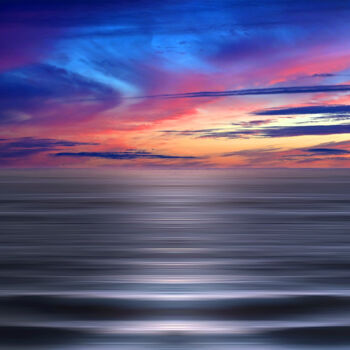 Photographie intitulée "Ligne d'horizon" par Vincent Sébart, Œuvre d'art originale, Photographie numérique