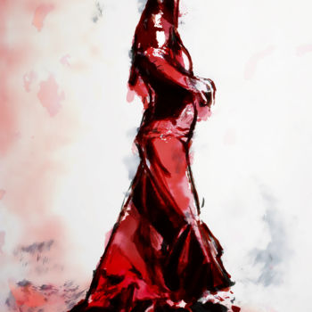 Digital Arts titled "Flamenco" by Soy:), Original Artwork, Other