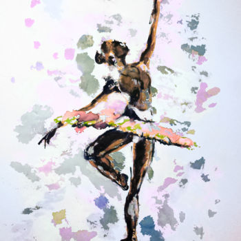Digitale Kunst mit dem Titel "Sa Danseuse V2" von Soy:), Original-Kunstwerk