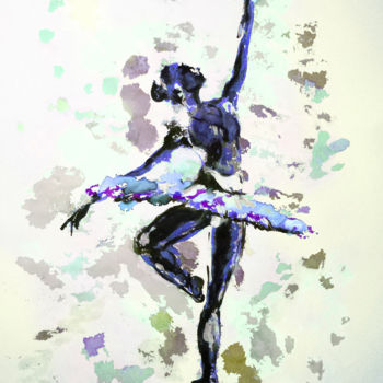 Arts numériques intitulée "Sa Danseuse V3" par Soy:), Œuvre d'art originale