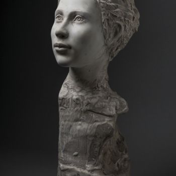 Escultura titulada "Camille" por Vincent Vergone, Obra de arte original, Cerámica