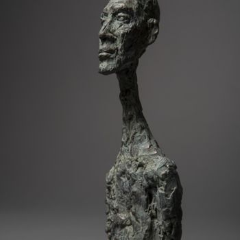 Sculpture intitulée "abuelo.png" par Vincent Vergone, Œuvre d'art originale, Métaux