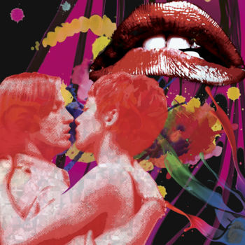 "THE KISS" başlıklı Heykel Vincent Sabatier (VerSus) tarafından, Orijinal sanat