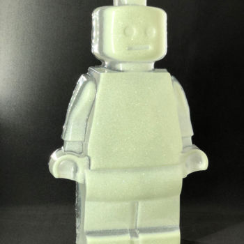 Skulptur mit dem Titel "Legoclusion N°51 ph…" von Vincent Sabatier (VerSus), Original-Kunstwerk, Gemischte Medien