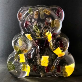 Sculpture titled "teddyclusion-vincen…" by Vincent Sabatier (VerSus), Original Artwork