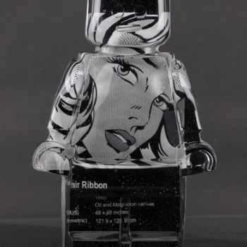「ROBOCLUSION ROY 2」というタイトルの彫刻 Vincent Sabatier (VerSus)によって, オリジナルのアートワーク, 樹脂