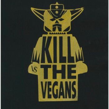 Incisioni, stampe intitolato "serigraphie kill th…" da Vincent Sabatier (VerSus), Opera d'arte originale, Serigrafia
