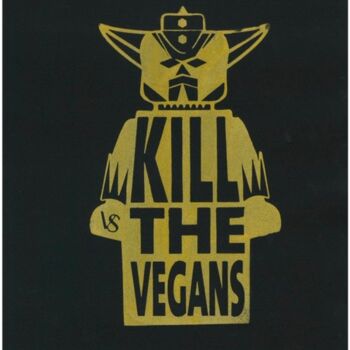 Printmaking titled "serigraphie kill th…" by Vincent Sabatier (VerSus), Original Artwork, Screenprinting