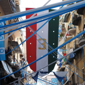 Fotografia zatytułowany „Flags and banners i…” autorstwa Vincenzo Izzo, Oryginalna praca, Fotografia cyfrowa