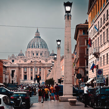 Photographie intitulée "Basilica di San Pie…" par Vincenzo Lana, Œuvre d'art originale, Photographie numérique Monté sur Châ…