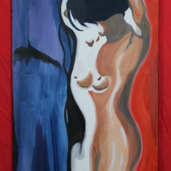 Painting titled "Sensuale" by Scafato, Original Artwork, Oil