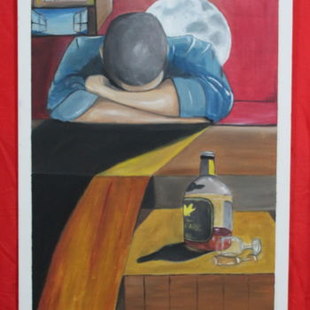 Peinture intitulée "Great Expectations" par Scafato, Œuvre d'art originale, Huile