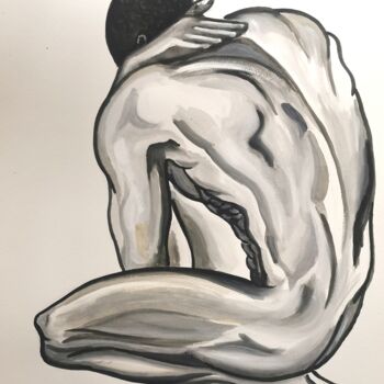 Painting titled "Resilience" by Vincenzo Cohen, Original Artwork, Tempera
