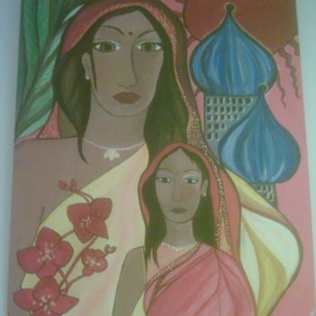 Painting titled "asia" by Nadia Viola Berra, Original Artwork