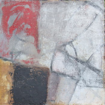 Painting titled "Sans titre (10)" by Violette Barth Spiecker, Original Artwork, Acrylic Mounted on Wood Stretcher frame