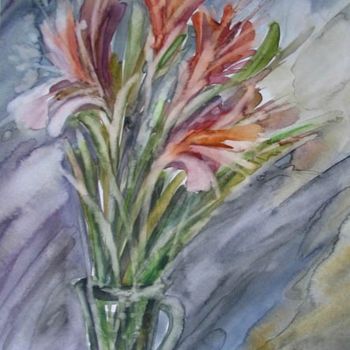 Pintura intitulada "Lily" por Viorela, Obras de arte originais