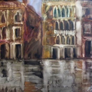 Malerei mit dem Titel "Venice" von Viorela, Original-Kunstwerk
