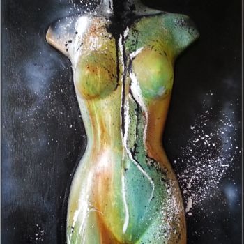 Sculpture intitulée "Eden" par Virginie Dahuron, Œuvre d'art originale