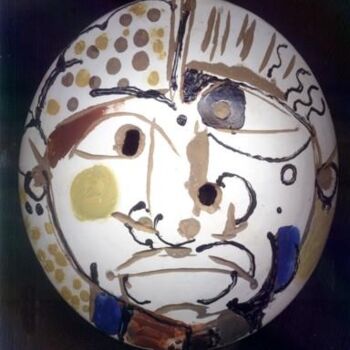 Artcraft titled "mask6" by Virendra Patel, Original Artwork