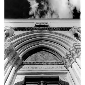Photography titled "portale cattedrale…" by Virgilio Del Boccio, Original Artwork
