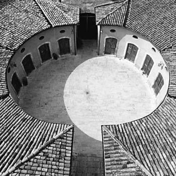 Fotografia intitolato "la rotonda" da Virgilio Del Boccio, Opera d'arte originale