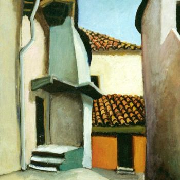 Painting titled " A Cona en Calabre" by Virgilio Jatosti, Original Artwork