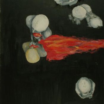 Pintura titulada "Desde mi ventana" por Virginia Erena, Obra de arte original