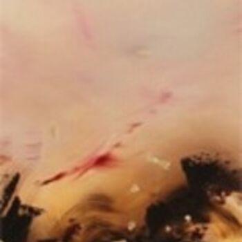 Peinture intitulée "aurore" par Virginie Cétaire, Œuvre d'art originale