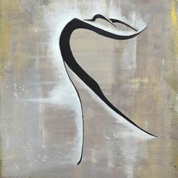 Peinture intitulée "Souffle dansant" par Virginie Dakini, Œuvre d'art originale, Acrylique