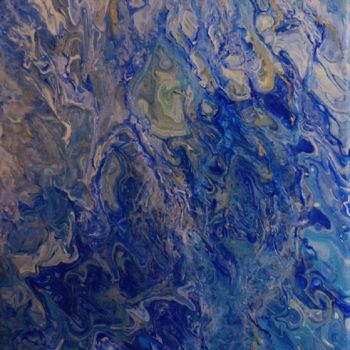 Peinture intitulée "Océan" par Virginie Etignard, Œuvre d'art originale, Acrylique