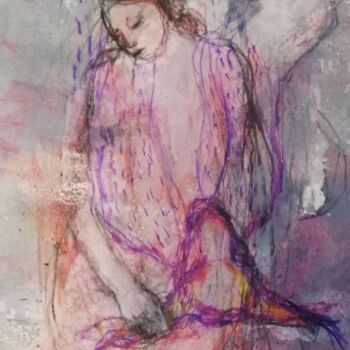 Pintura titulada "Heroine" por Virginie Hils, Obra de arte original, Acrílico
