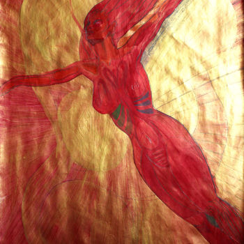 Peinture intitulée "OVAIRES.jpg" par Esterelle Lacrimosa, Œuvre d'art originale, Autre