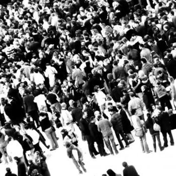 Photography titled "THE CROWD 3" by Virginie Banas, Original Artwork