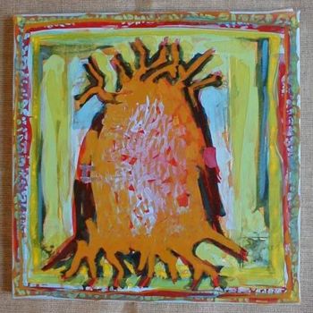 제목이 "Baobab gonflé"인 미술작품 Virginie Gallé로, 원작, 기름