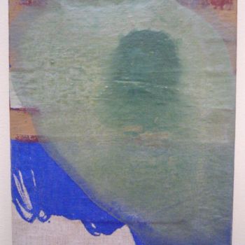 Peinture intitulée "Territoire Bleu n°…" par Virginie Gallé, Œuvre d'art originale, Huile