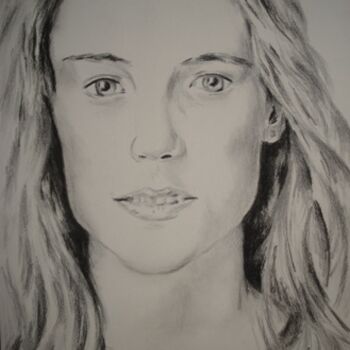 Drawing titled "sarah.jpg" by Virginier, Original Artwork, Other