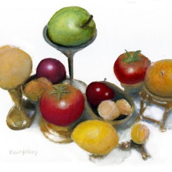 Painting titled "FruitStill2.jpg" by Robert Anthony, Original Artwork, Other