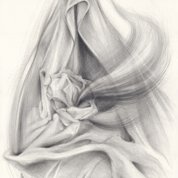 Drawing titled "Guardians of truth 1" by Adriana Mueller, Original Artwork, Pencil