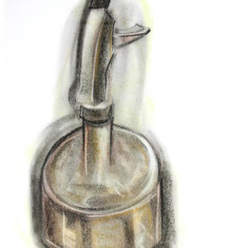 Pintura titulada "water sprinkler 2" por Visweswara Rao Brahmanapalli, Obra de arte original