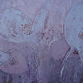 Картина под названием "fantastic-floral-ar…" - Vita Daneva, Подлинное произведение искусства, Масло