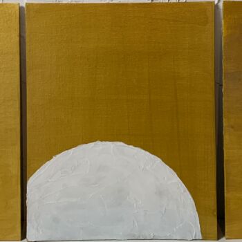 Painting titled "Triptych. Abstract…" by Vita Schagen, Original Artwork, Acrylic