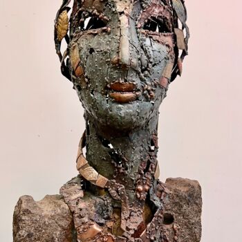 Sculpture titled "Victoria." by Vitali Gambarov, Original Artwork, Metals