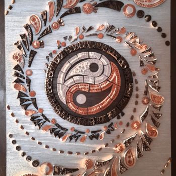 纺织艺术 标题为“Balance. Symbol amu…” 由Vitalia Stupak, 原创艺术品, 陶瓷