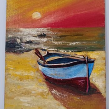 Картина под названием "Spanish Sun" - Vitalii Bondarenko (ViBond), Подлинное произведение искусства, Масло